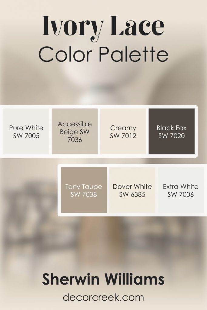 Ivory Lace SW 7013 Paint Color by Sherwin Williams - DecorCreek
