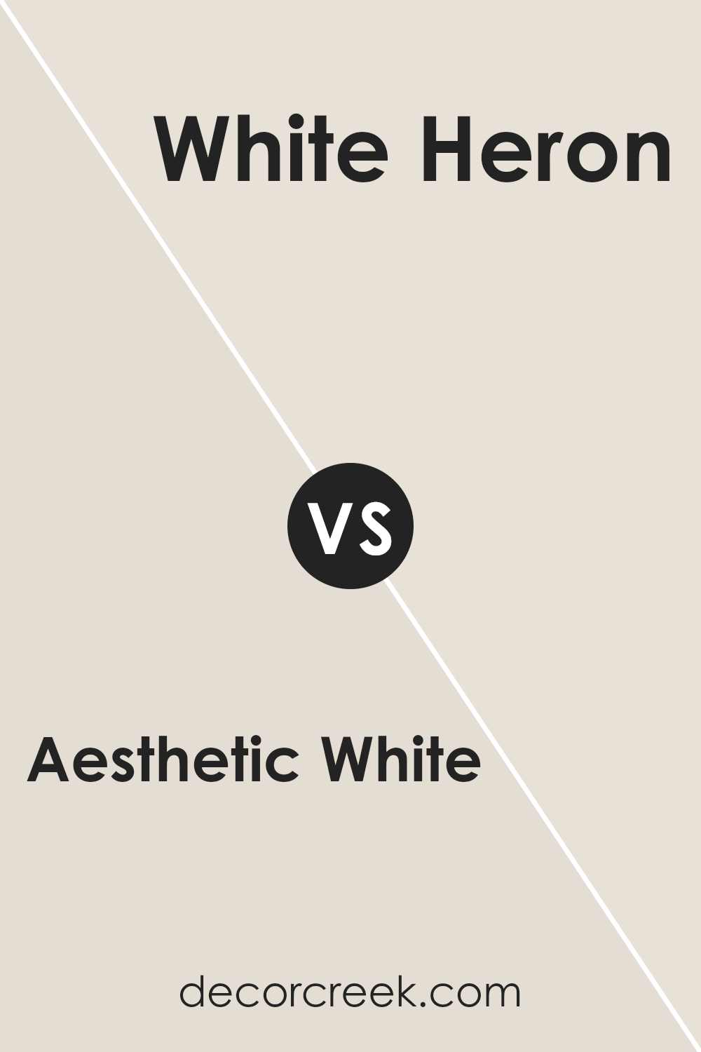 aesthetic_white_sw_7035_vs_white_heron_sw_7627