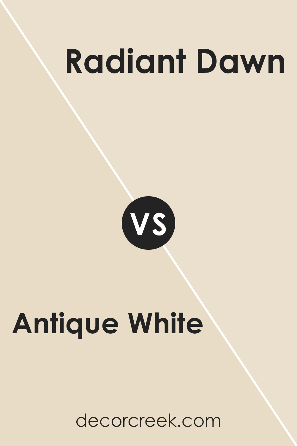 antique_white_sw_6119_vs_radiant_dawn_sw_9661