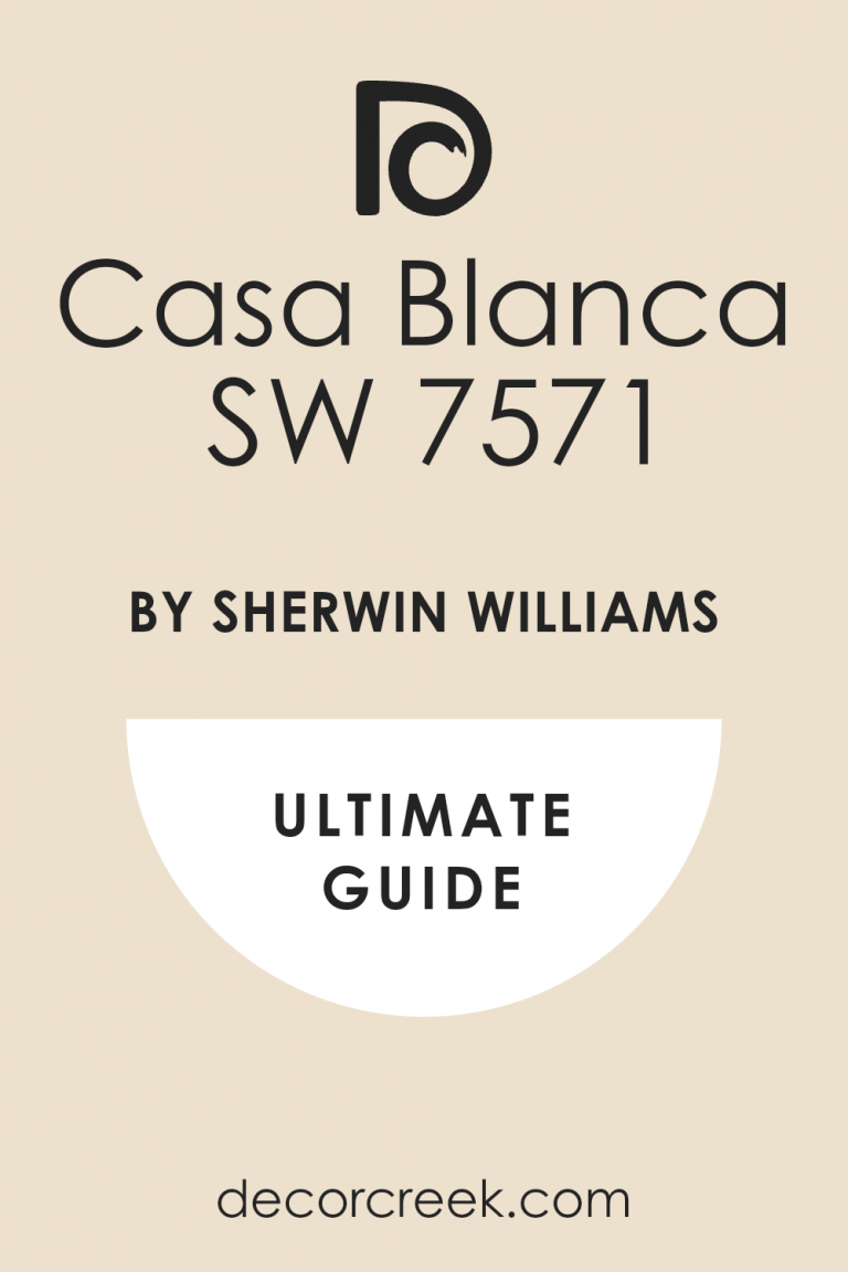 Casa Blanca SW 7571 Paint Color by Sherwin Williams - DecorCreek
