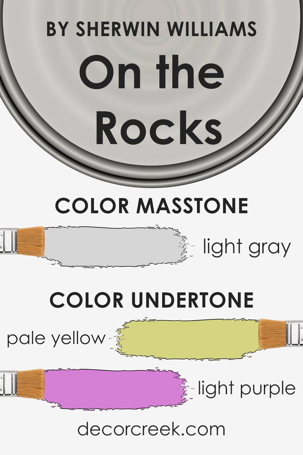 On the Rocks SW 7671 Paint Color by Sherwin Williams - DecorCreek