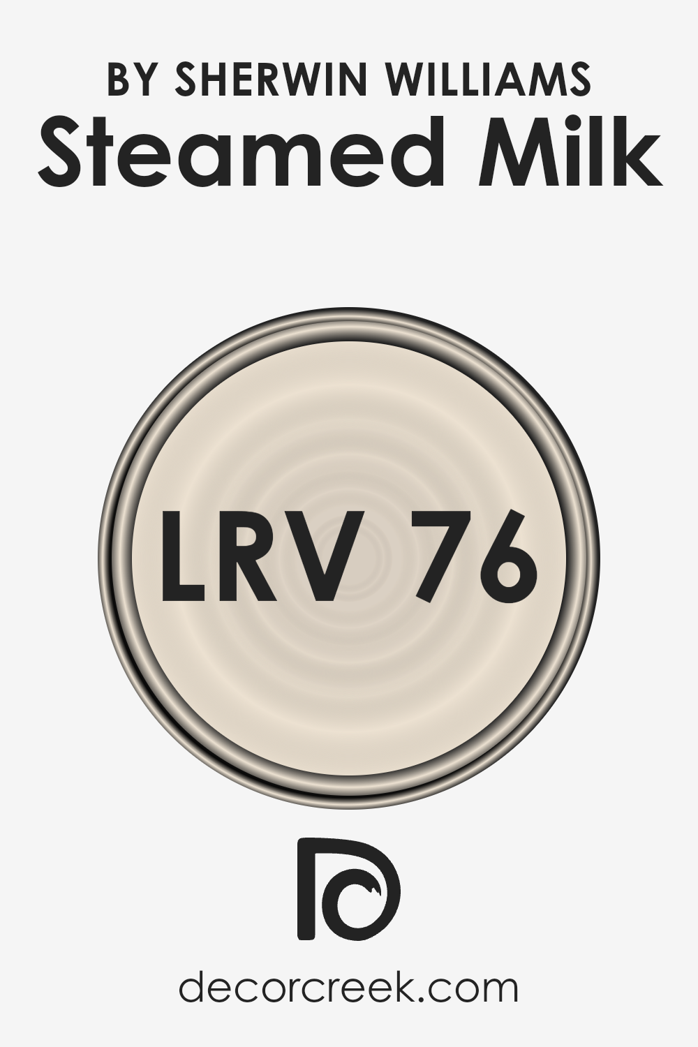 what_is_the_lrv_of_steamed_milk_sw_7554