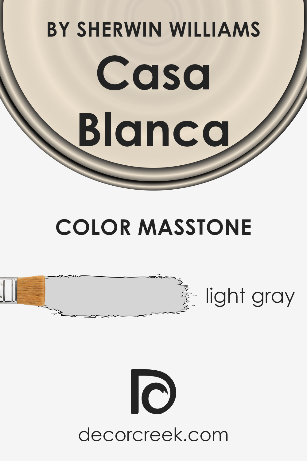 what_is_the_masstone_of_casa_blanca_sw_7571