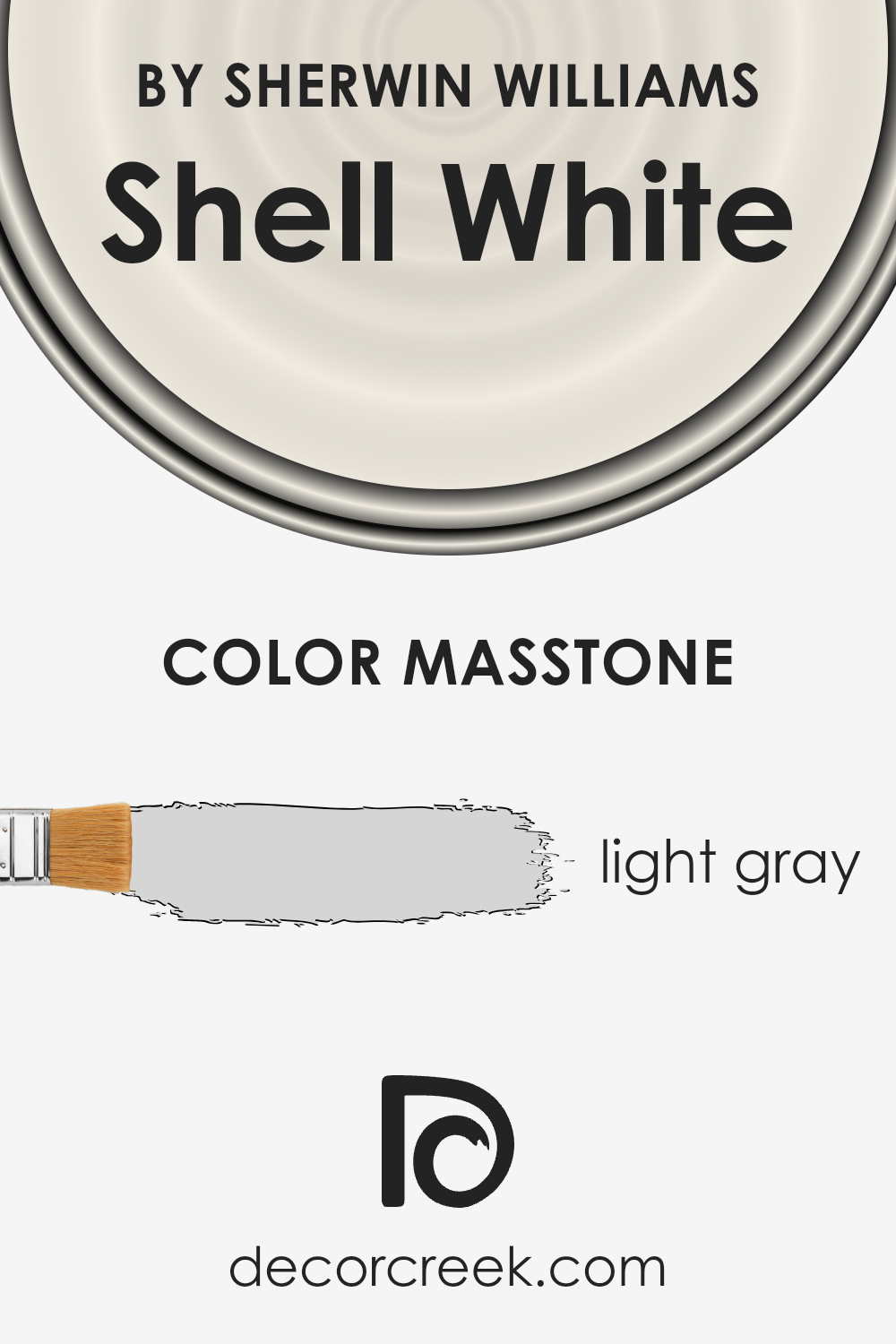 Shell White SW 8917 Paint Color by Sherwin Williams - DecorCreek