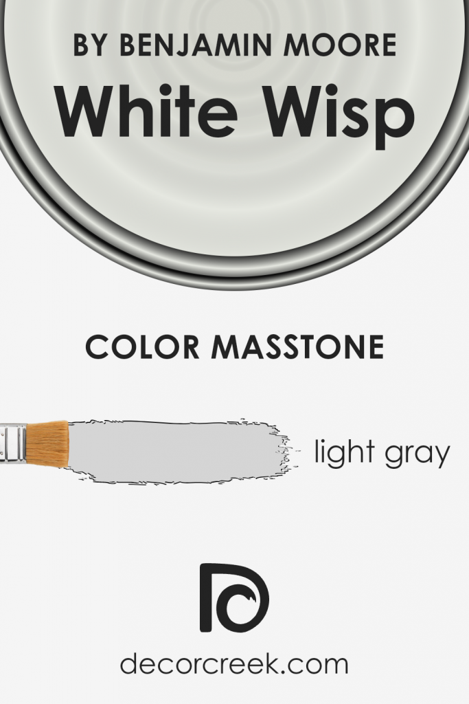 White Wisp OC-54 Paint Color by Benjamin Moore - DecorCreek
