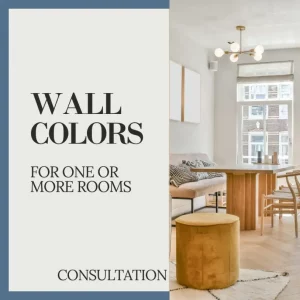 Wall Color Consultation for One or More Rooms