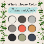 Mid-Century Modern Whole House Decor and Paint Scheme (2)