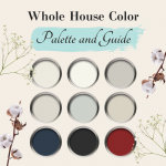 modern farmhouse whole house paint and decor scheme (1)