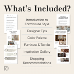 modern farmhouse whole house paint and decor scheme (1)