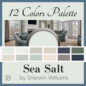 Sea Salt  Whole House Color Palette