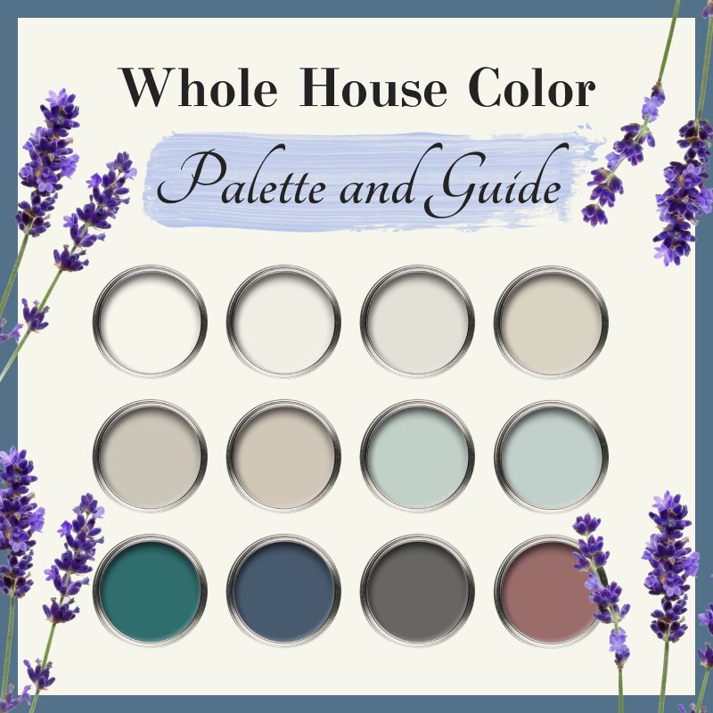 Simply White Whole House Color Palette