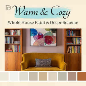 Warm and Cozy Whole House Decor and Paint Scheme