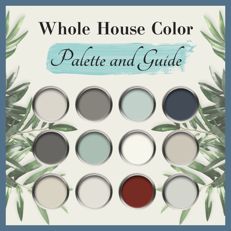 White Dove Whole House Color Palette