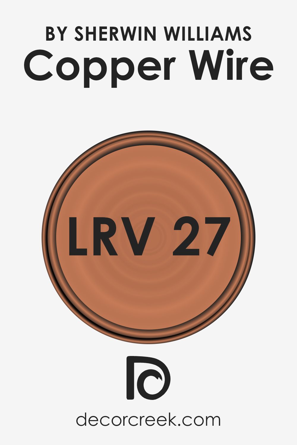 what_is_the_lrv_of_copper_wire_sw_7707