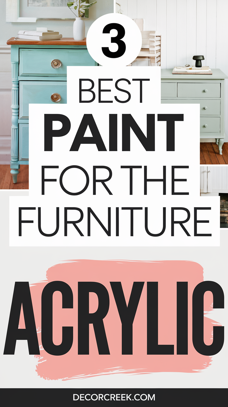 3 best paint for the furniture