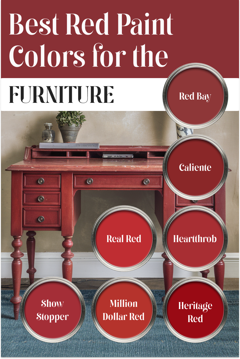 Best Paint Colors for the Red Paint