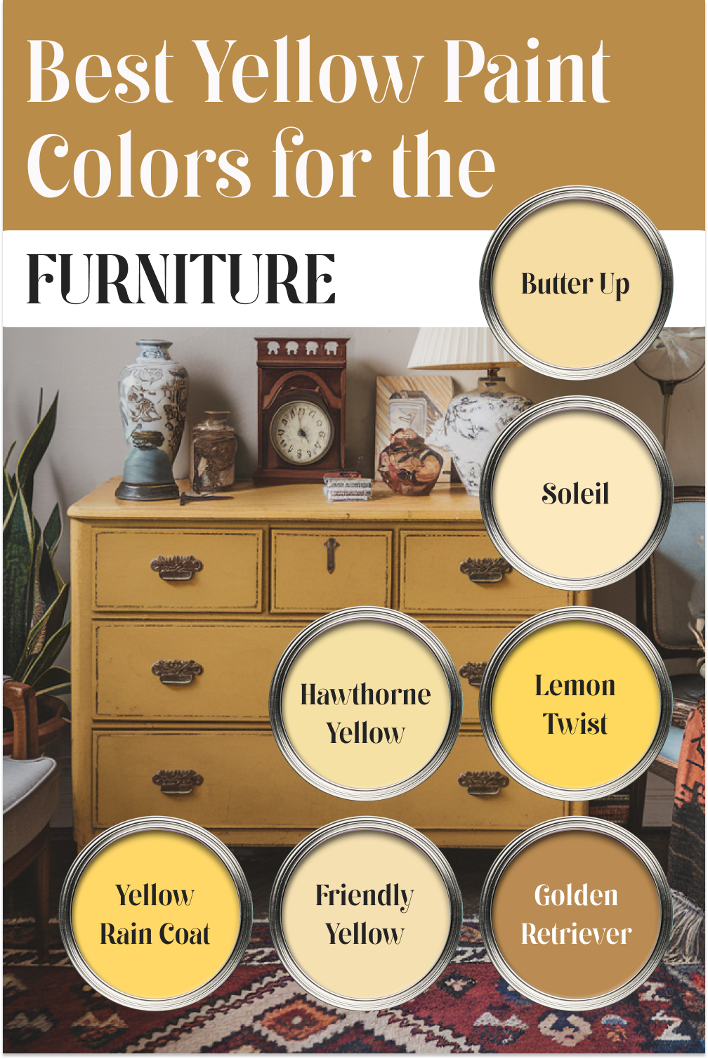 Best Paint Colors for the Yellow Paint