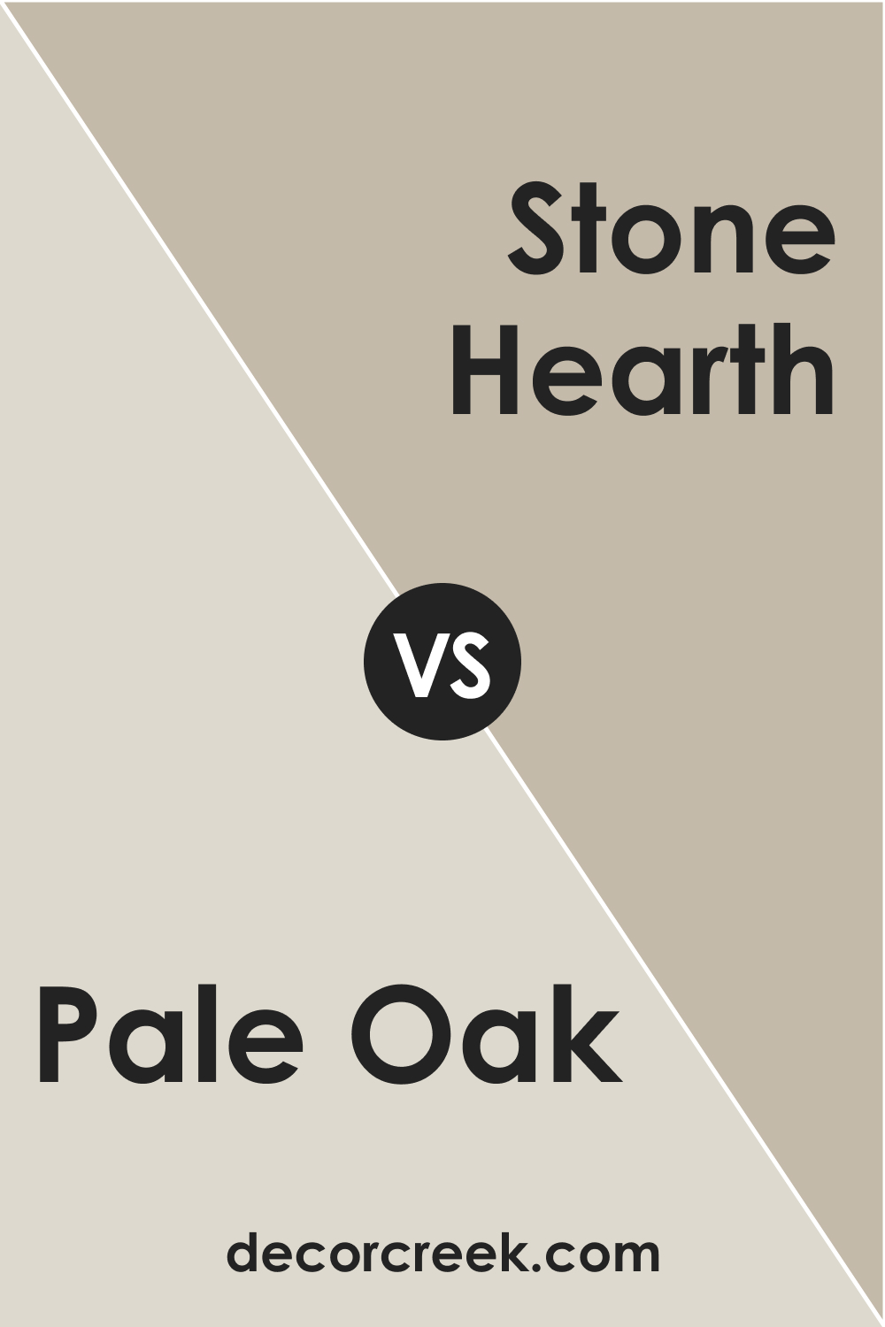 Pale Oak vs Stone Hearth (984)