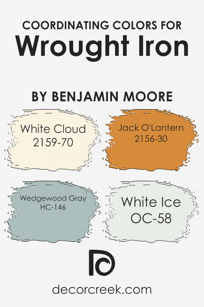 Wrought Iron 2124-10 Paint Color by Benjamin Moore - DecorCreek
