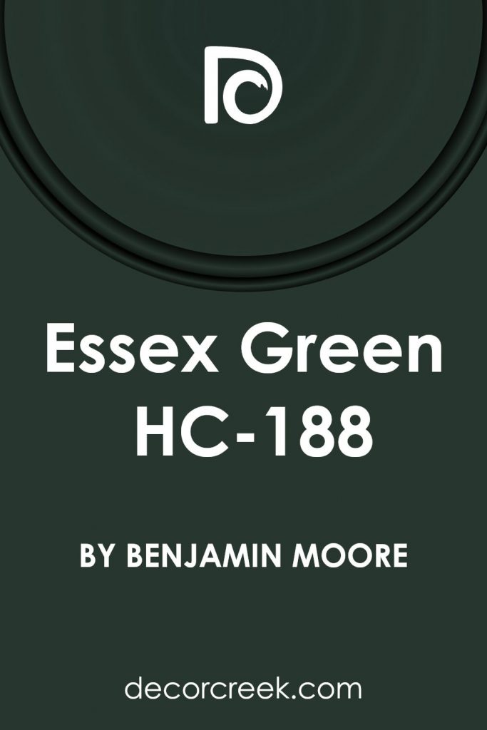 Essex Green HC-188 Paint Color by Benjamin Moore - DecorCreek