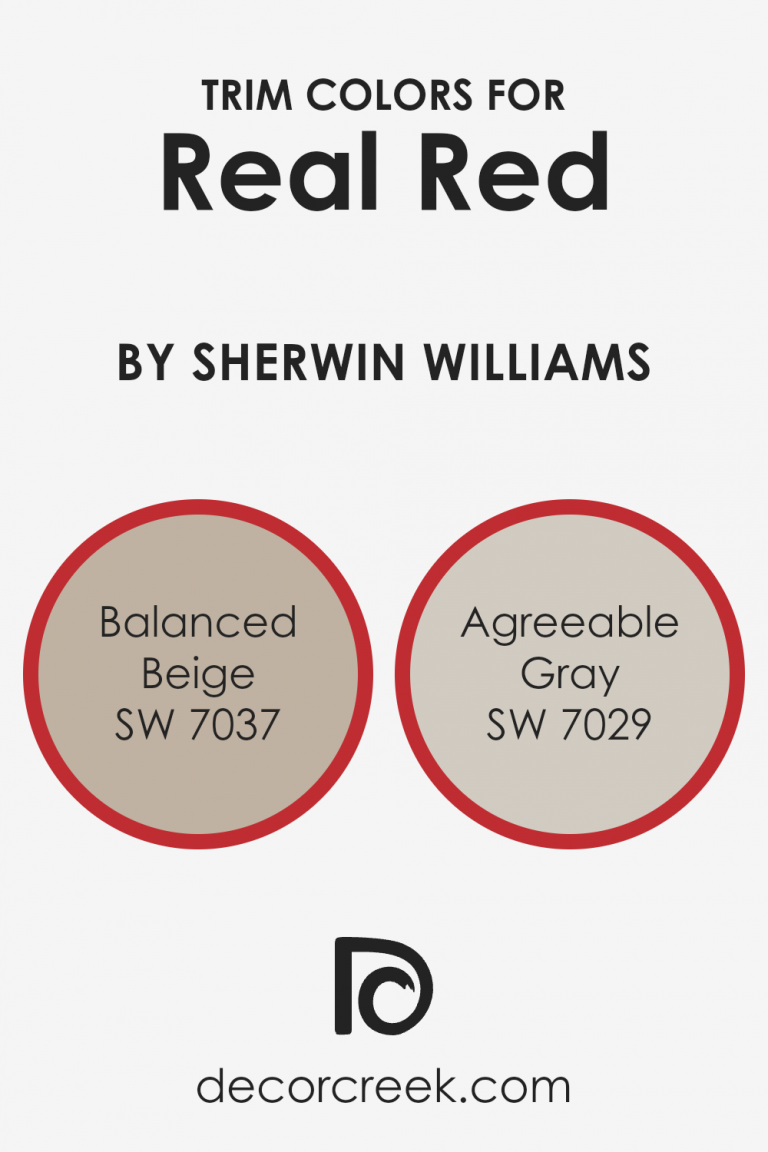 Real Red SW 6868 Paint Color by Sherwin Williams - DecorCreek