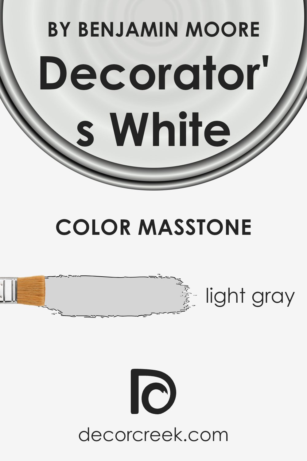 what_is_the_masstone_of_decorators_white_oc_149