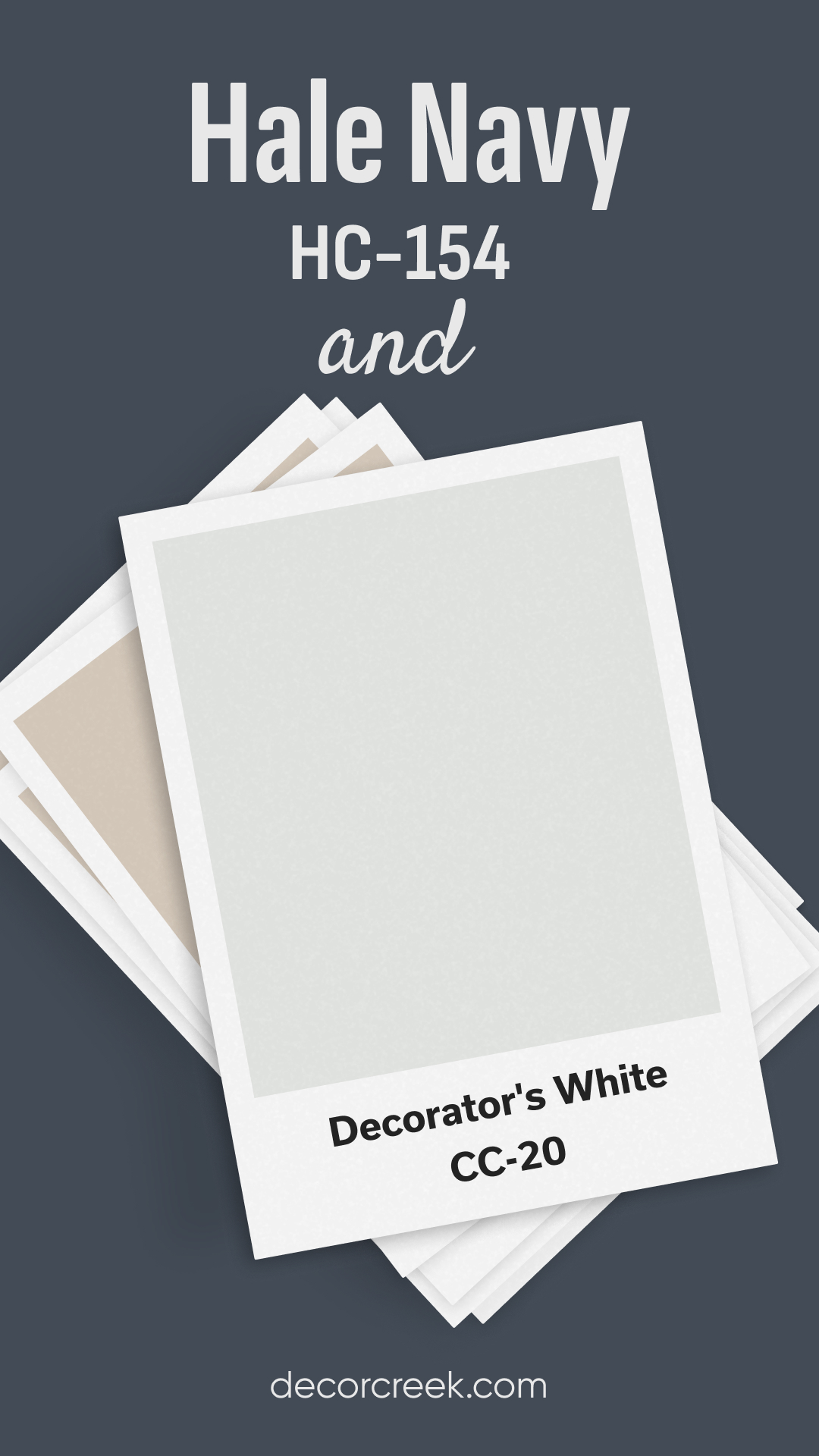 Hale Navy and Decorators White