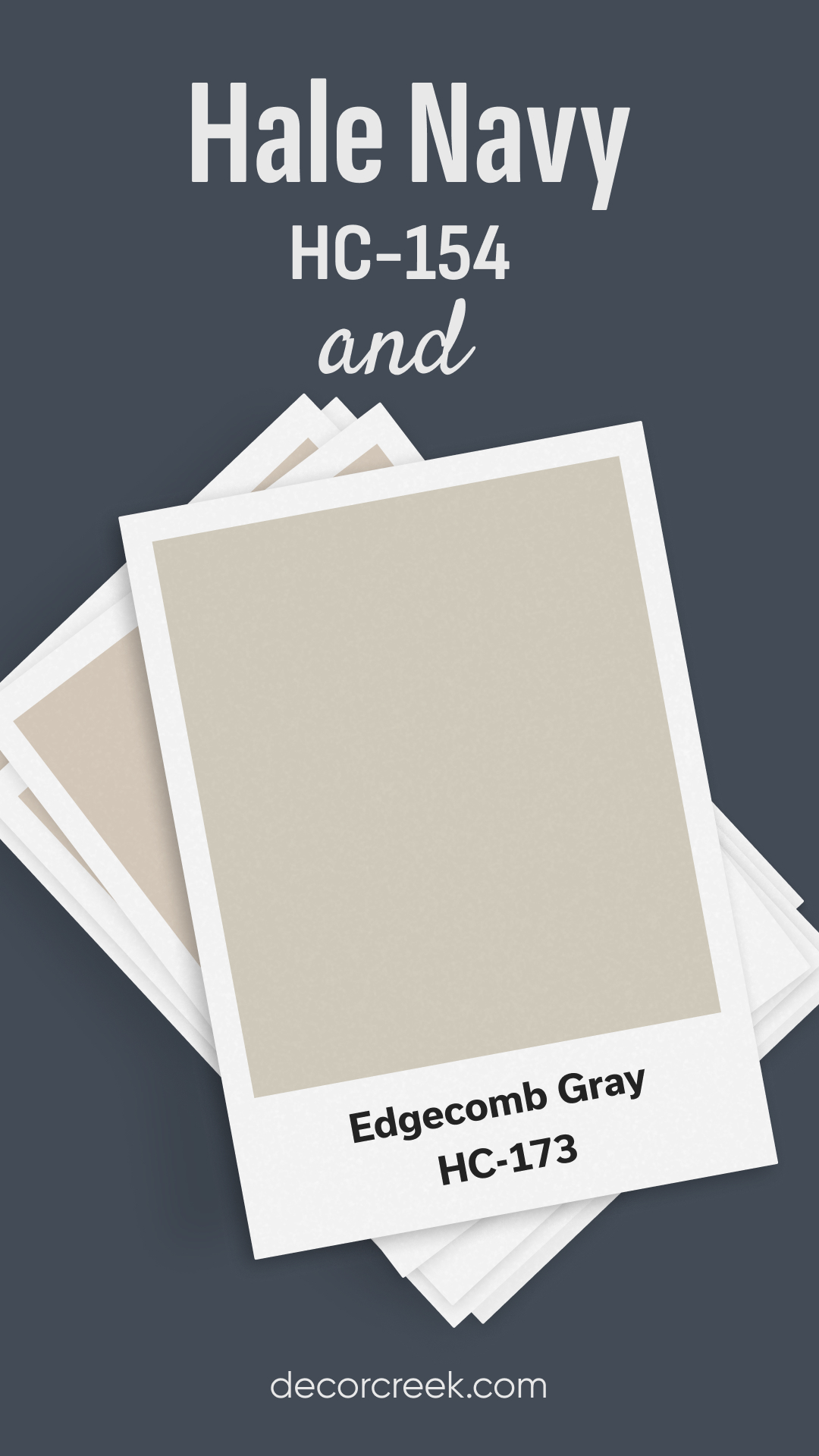 Hale Navy and Edgecomb Gray