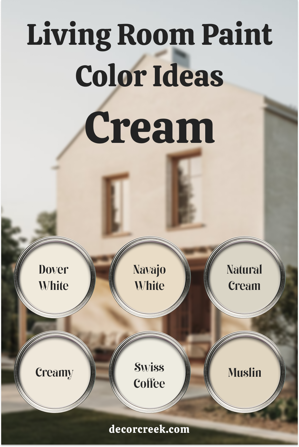 Living Room Paint Color Ideas Cream