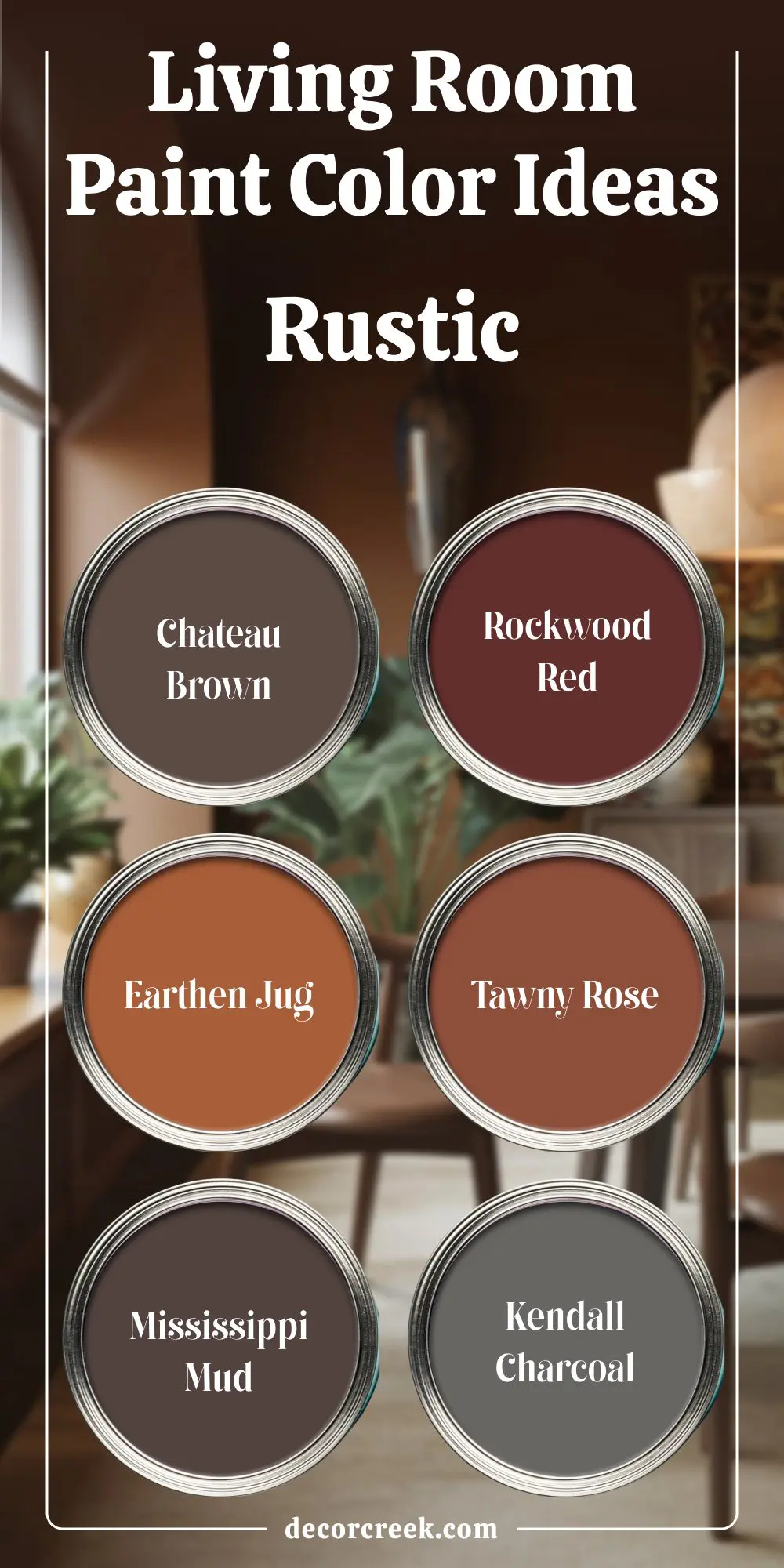 Cozy and Inviting Living Room Paint Color Palettes Ideas DecorCreek