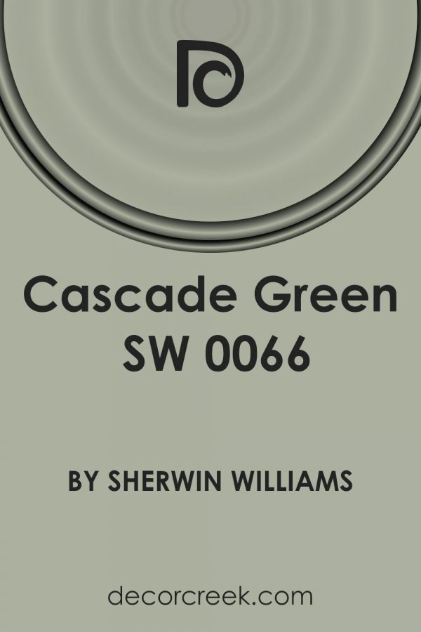 Cascade Green SW 0066 Paint Color by Sherwin Williams - DecorCreek