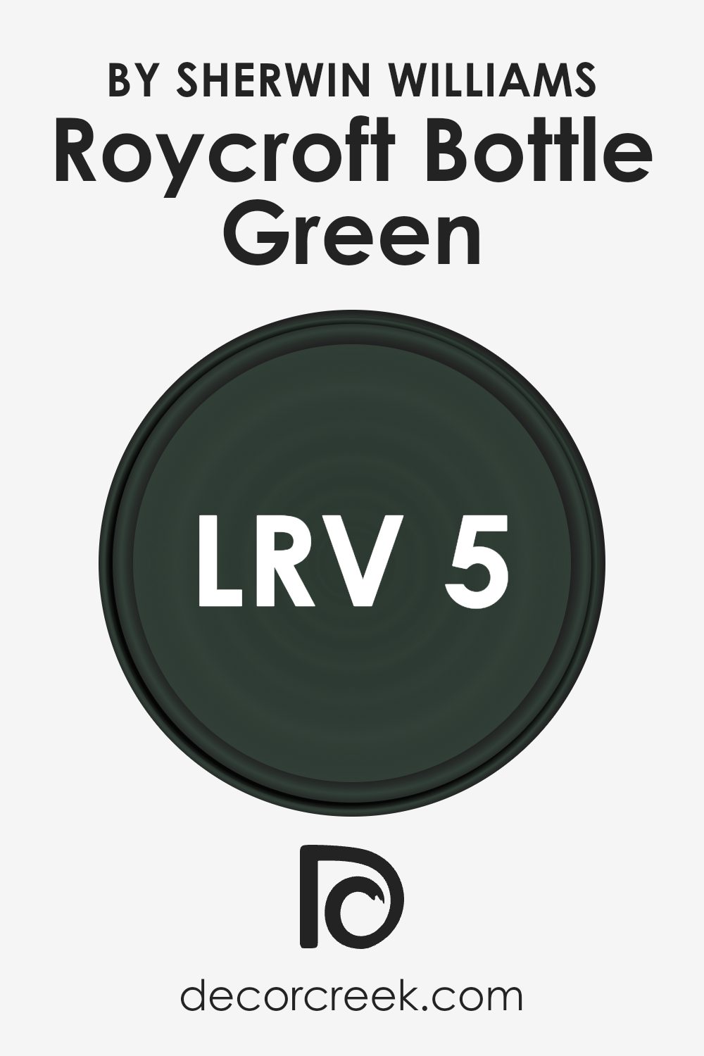 what_is_the_lrv_of_roycroft_bottle_green_sw_2847