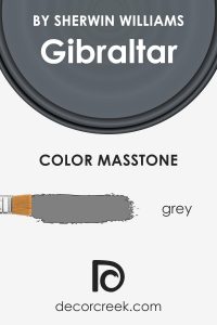 Gibraltar SW 6257 Paint Color by Sherwin Williams - DecorCreek