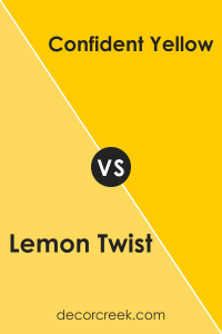 Lemon Twist SW 6909 Paint Color by Sherwin Williams - DecorCreek