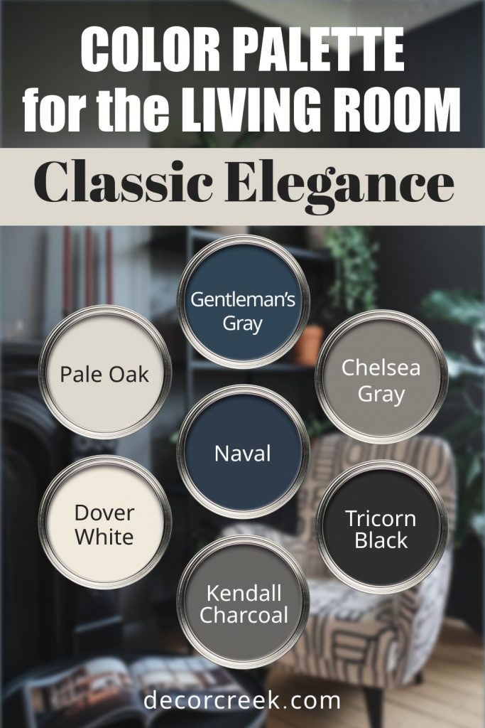 18 Best Paint Color Palettes for the Living Room - DecorCreek