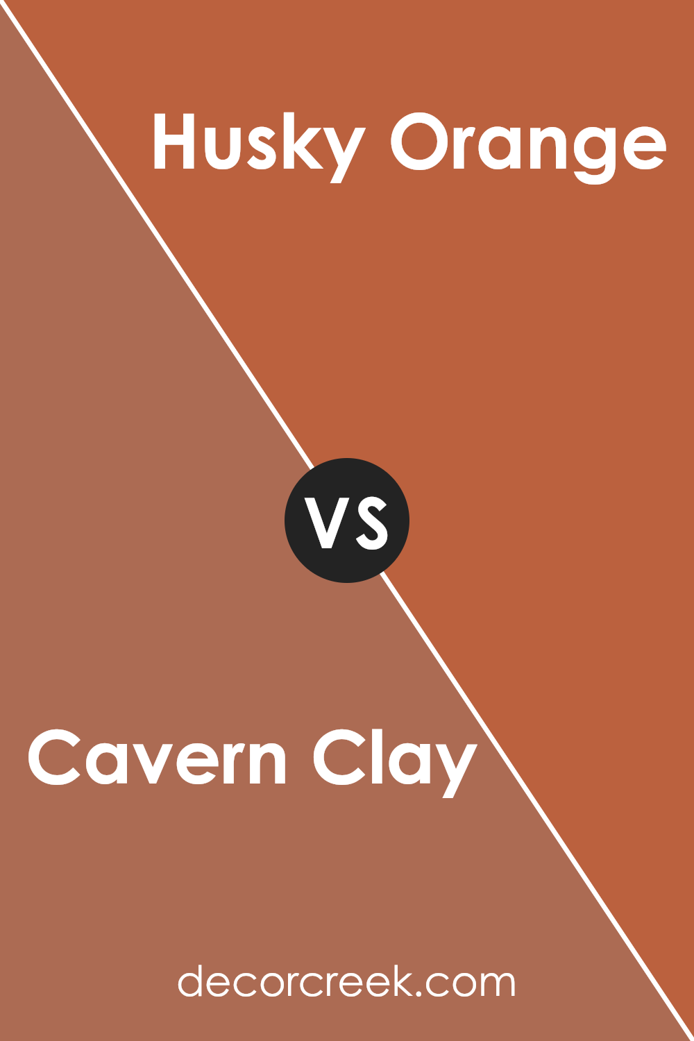 cavern_clay_sw_7701_vs_husky_orange_sw_6636