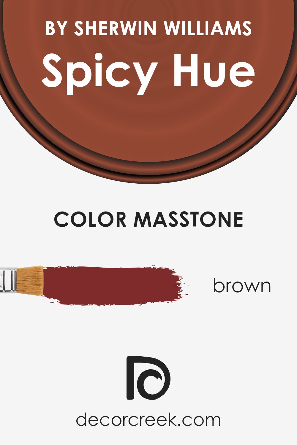 what_is_the_masstone_of_spicy_hue_sw_6342