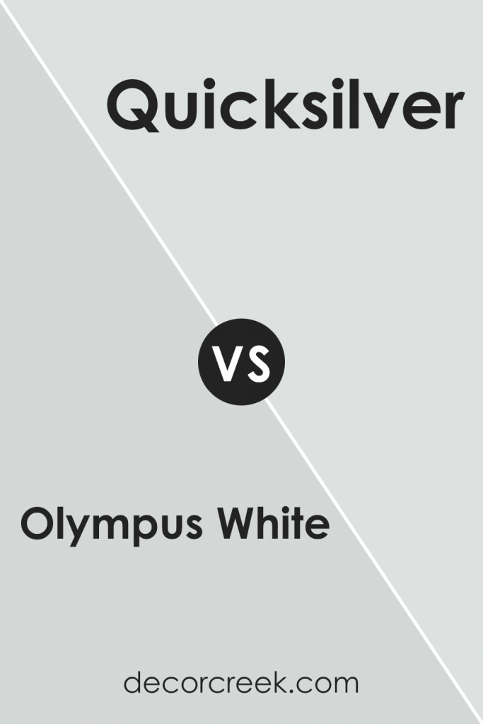 Olympus White SW 6253 Paint Color by Sherwin Williams - DecorCreek