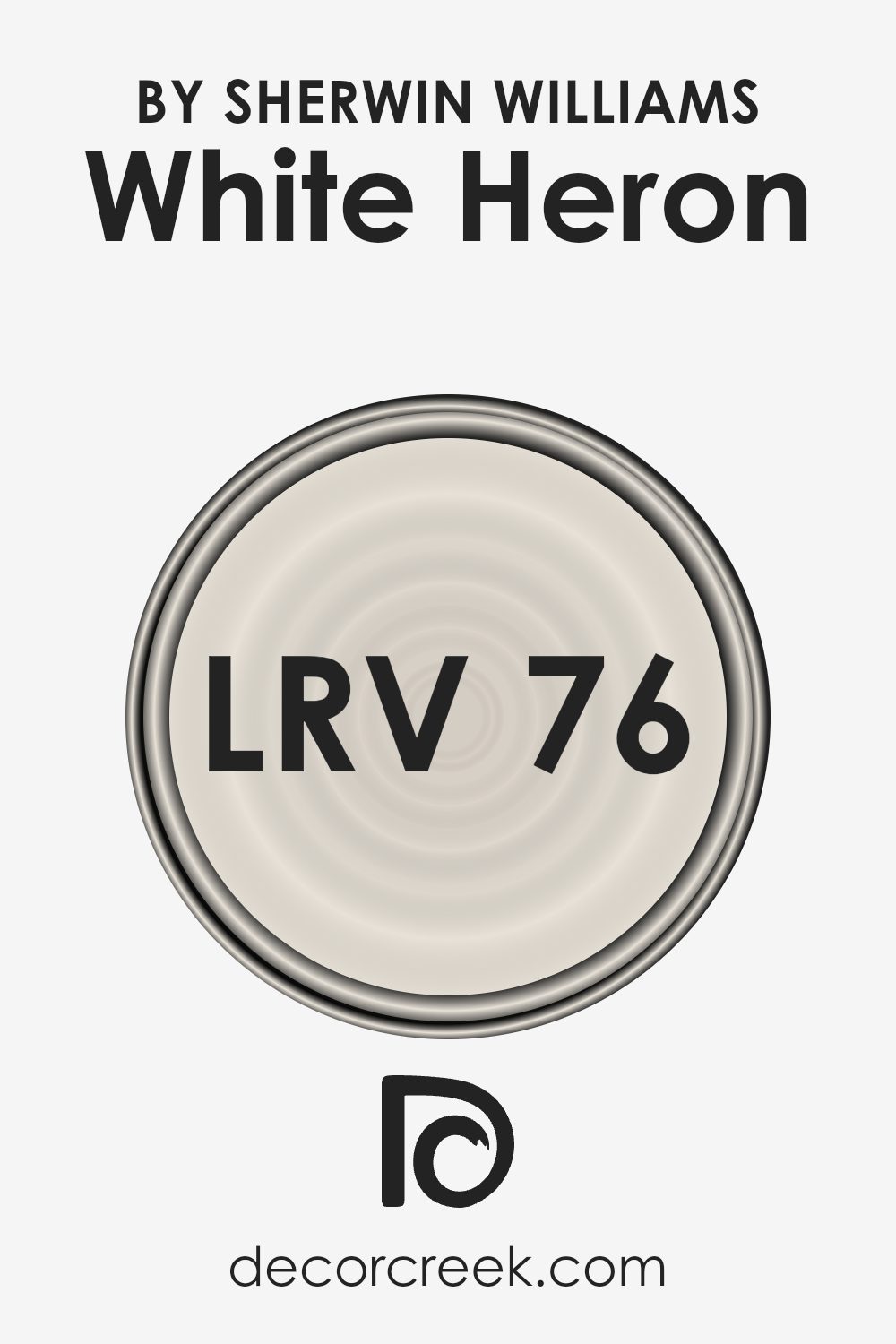 what_is_the_lrv_of_white_heron_sw_7627