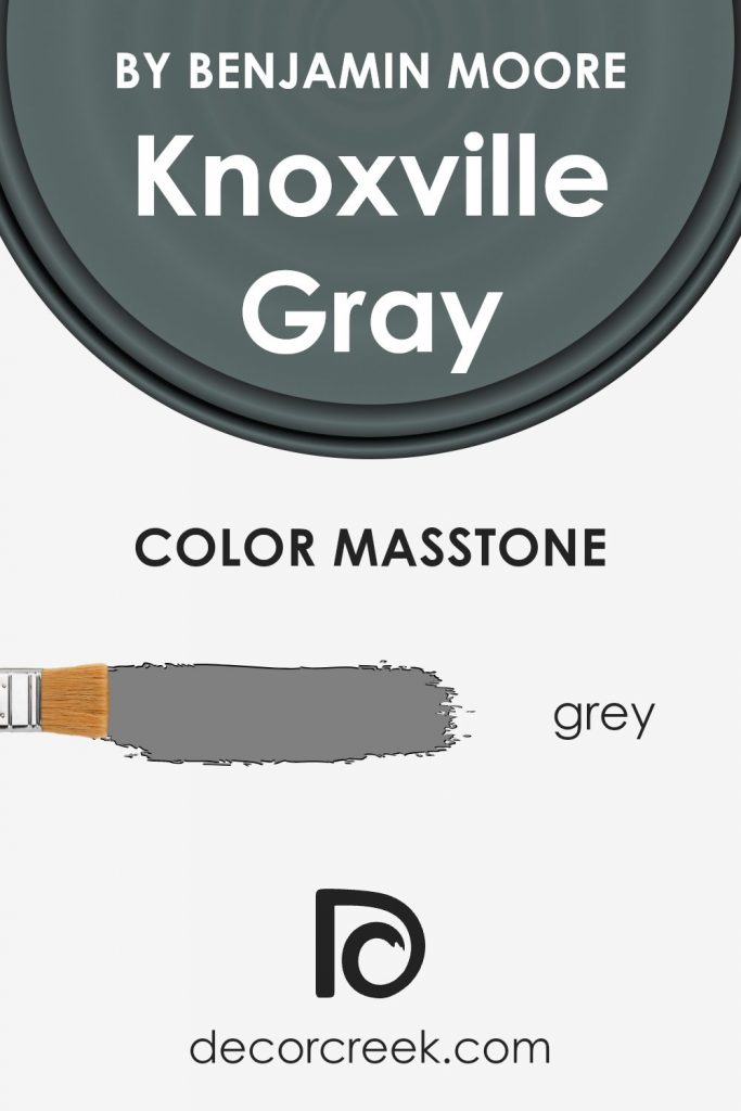Knoxville Gray HC-160 Paint Color by Benjamin Moore - DecorCreek
