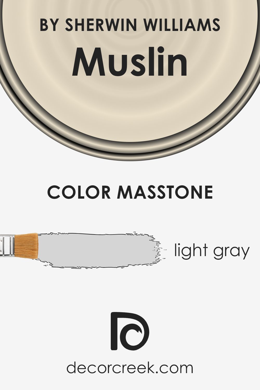 what_is_the_masstone_of_muslin_sw_6133