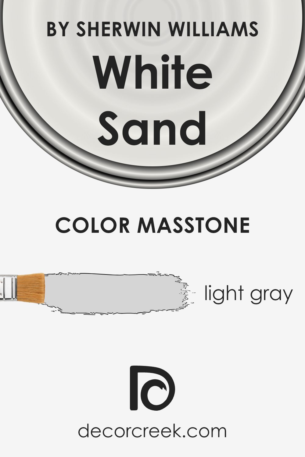 what_is_the_masstone_of_white_sand_sw_9582