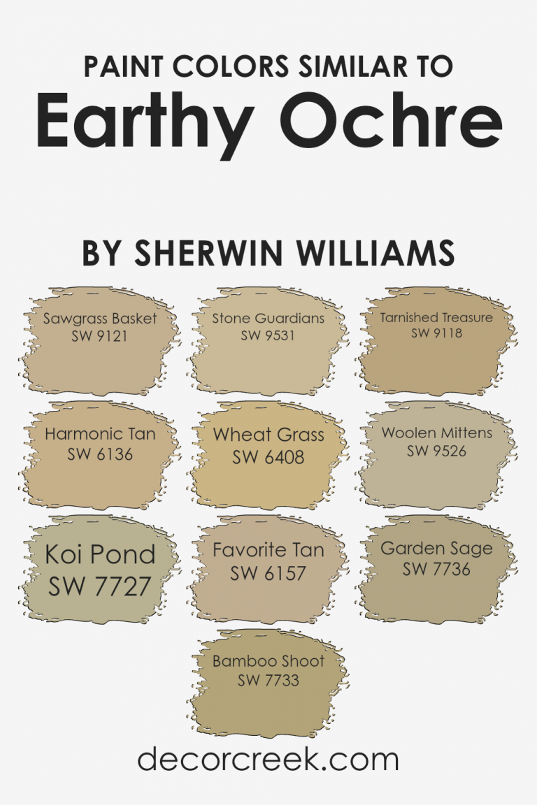 Earthy Ochre SW 9532 Paint Color by Sherwin Williams - DecorCreek