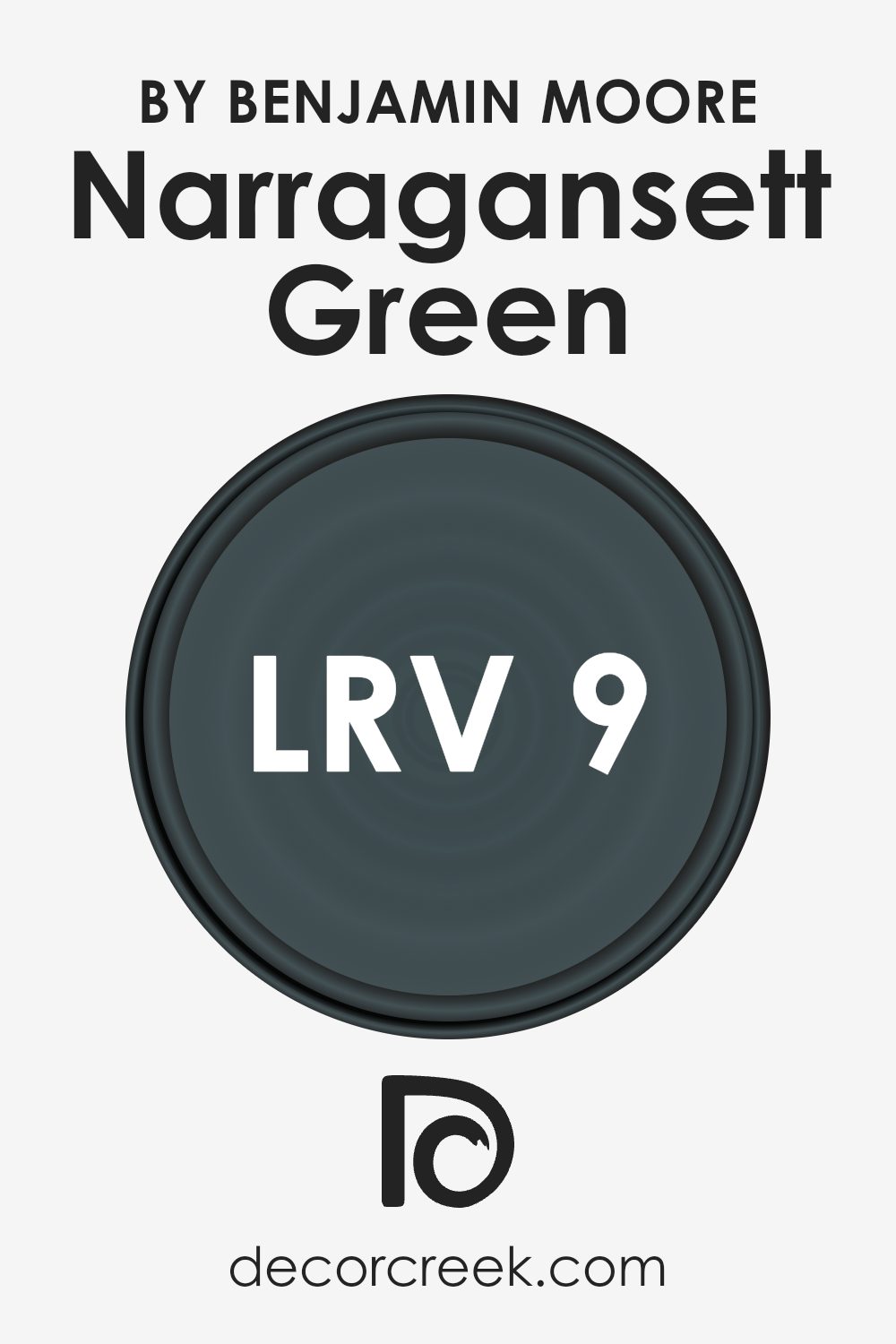 what_is_the_lrv_of_narragansett_green_hc_157