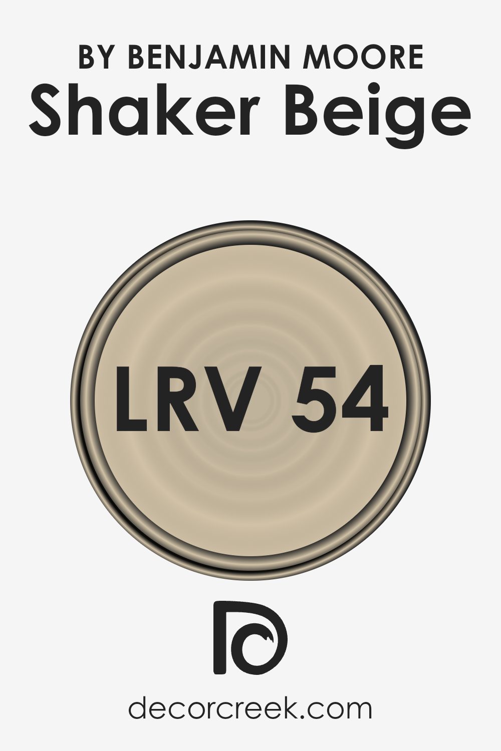 what_is_the_lrv_of_shaker_beige_hc_45