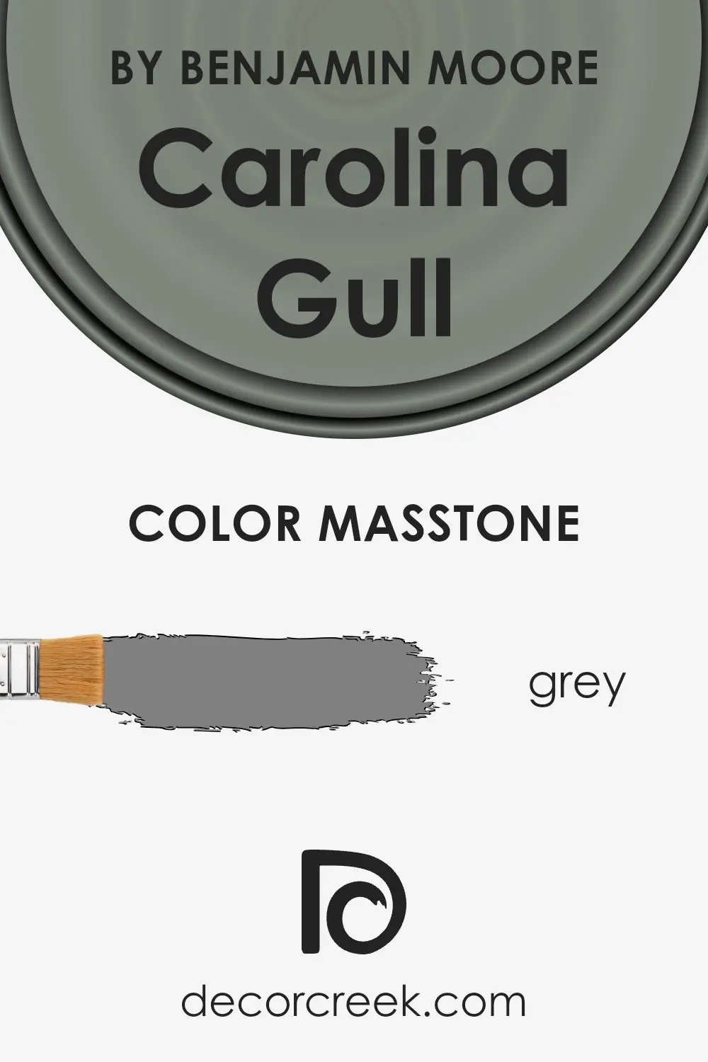 Carolina Gull 2138-40 Paint Color by Benjamin Moore - DecorCreek