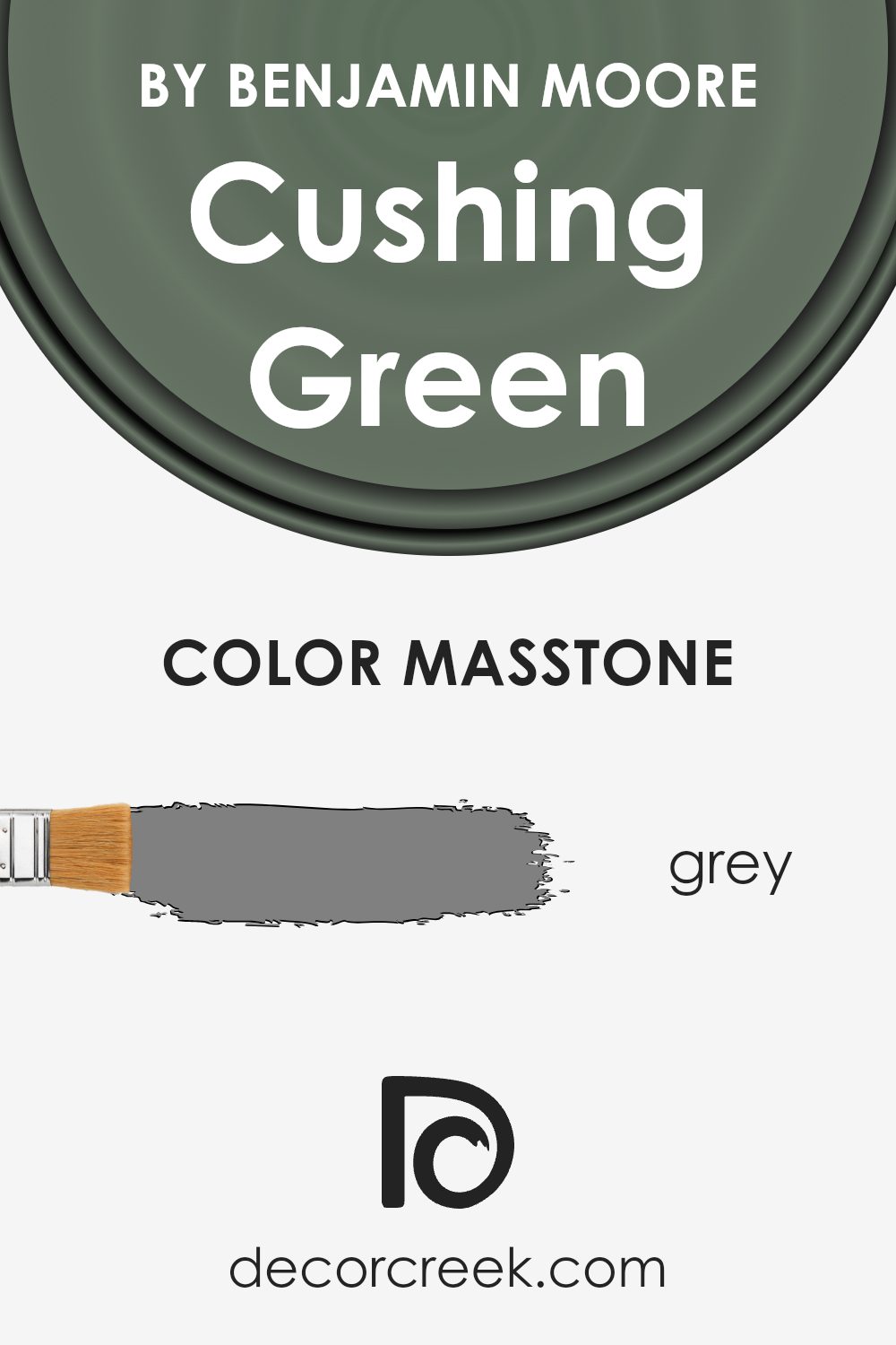 what_is_the_masstone_of_cushing_green_hc_125