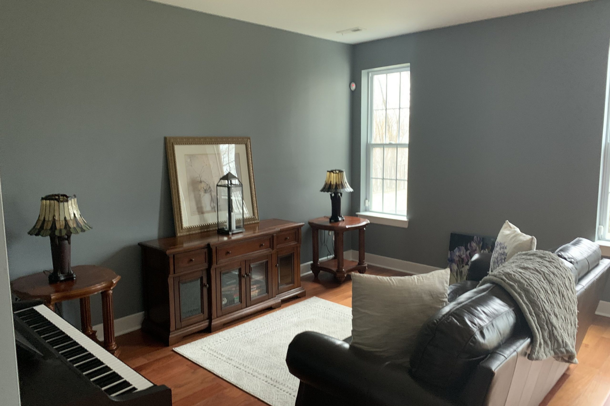 Steely Gray SW 7664 Paint Color by Sherwin Williams