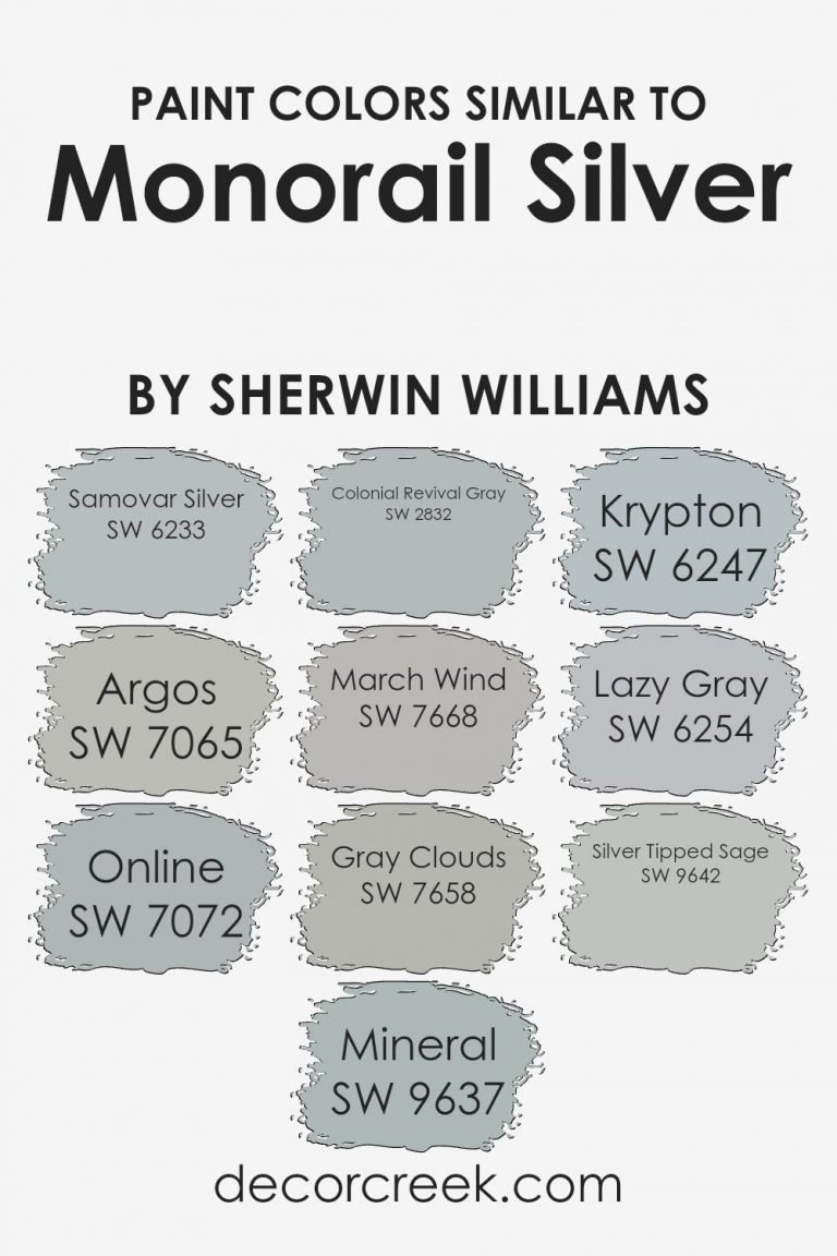 Monorail Silver SW 7663 Paint Color by Sherwin Williams - DecorCreek
