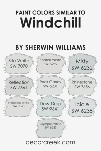 Windchill SW 9636 Paint Color by Sherwin Williams - DecorCreek